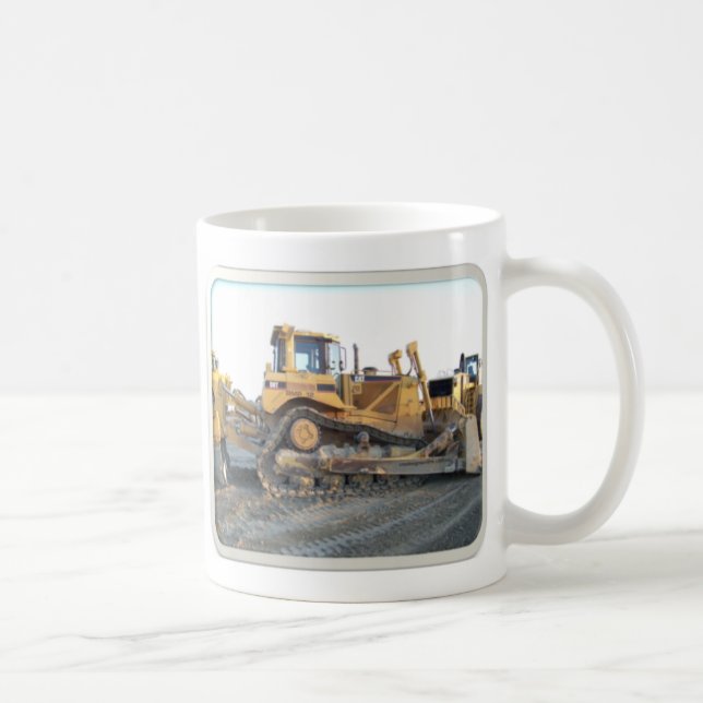 Caneca De Café Escavadora (Direita)