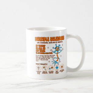Caneca De Café Esclerose Múltipla Conscientização Me Irrita Em