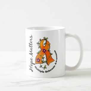 Caneca De Café Esclerose múltipla das matérias da esperança da
