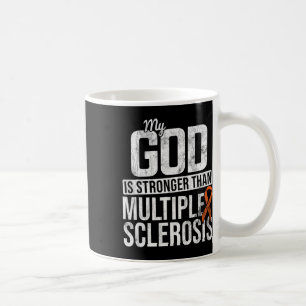 Caneca De Café Esclerose Múltipla Mais Forte E Sensibilização Lar
