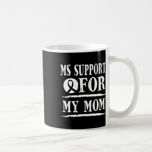 Caneca De Café Esclerose Múltipla Para Sensibilização Da Mãe (Direita)