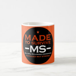 Caneca De Café Esclerose múltipla Perícia de Sobrevivência