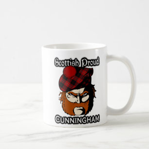 Caneca De Café Escocês Clan Cunningham Tartan Escocês