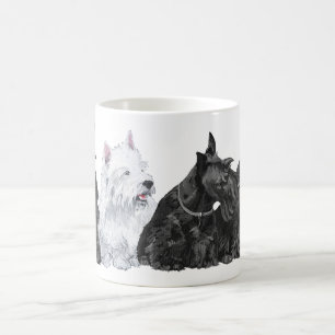 Caneca De Café Escócia e West Highland White Terrier Mug