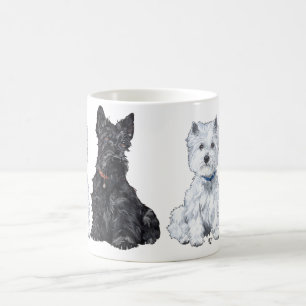 Caneca De Café Escócia e West Highland White Terrier Mug