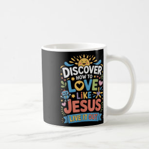 Caneca De Café Escola Bíblica Viva 2025 Acampamento Cristão Vbs