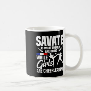 Caneca De Café Escola de Artes Marciais Savate Treinamento de Box