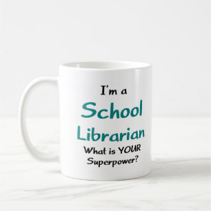 Caneca De Café escola de bibliotecário