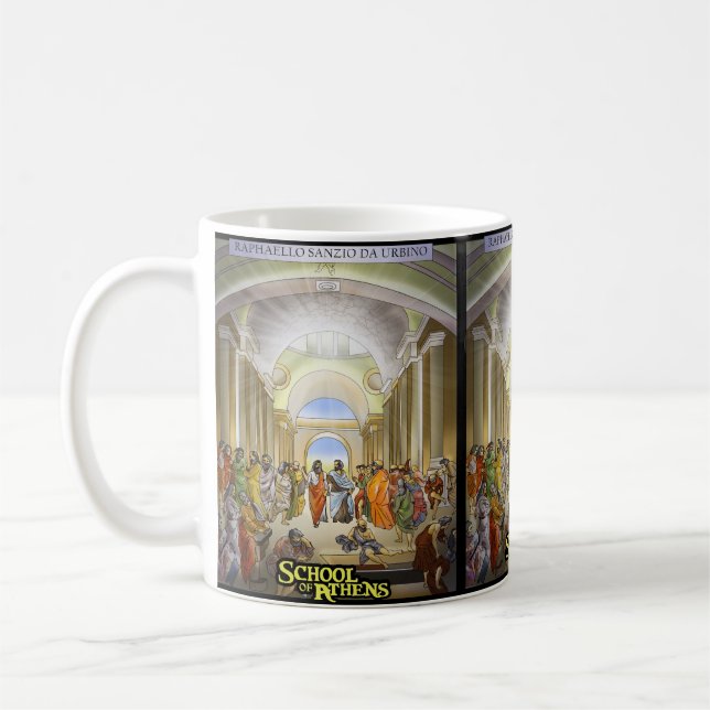 Caneca De Café Escola de Café de Atenas (Esquerda)