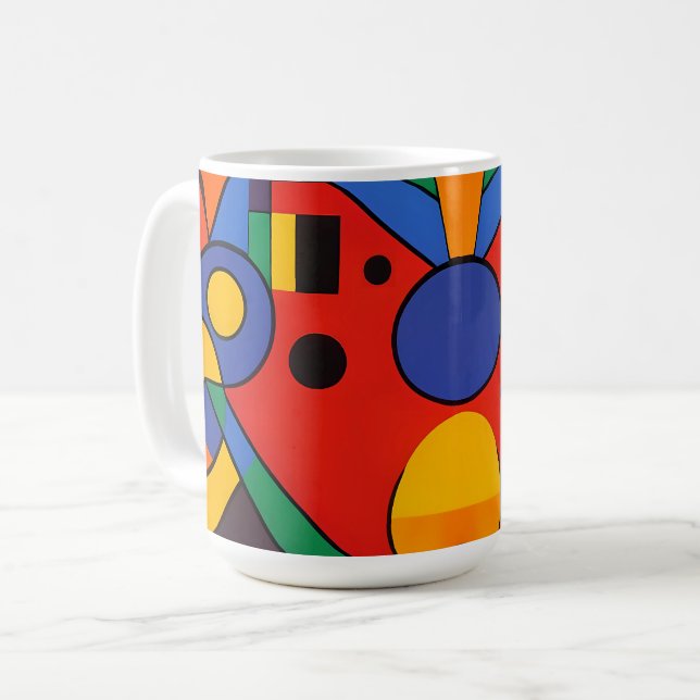 Caneca De Café Escola de Divindade (Frente Esquerda)