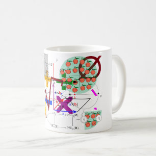 Caneca De Café escola de física de fórmula da matemática