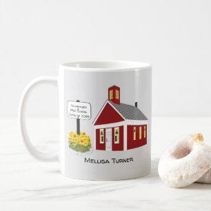 Caneca De Café Escola de Formando Um Quarto