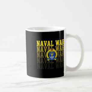 Caneca De Café Escola De Guerra Naval Retro Esportes De Vintagem