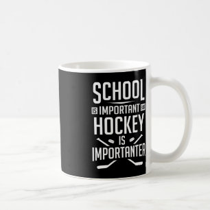 Caneca De Café Escola de Hóquei Divertida é importante, mas hóque