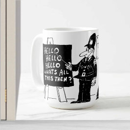 Caneca De Café Escola de Treinamento da Polícia do Reino Unido En