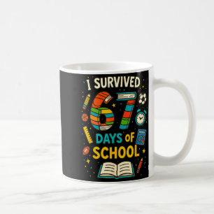 Caneca De Café Escola Divertida Seis Sete Meme Piada de Aluno Pro