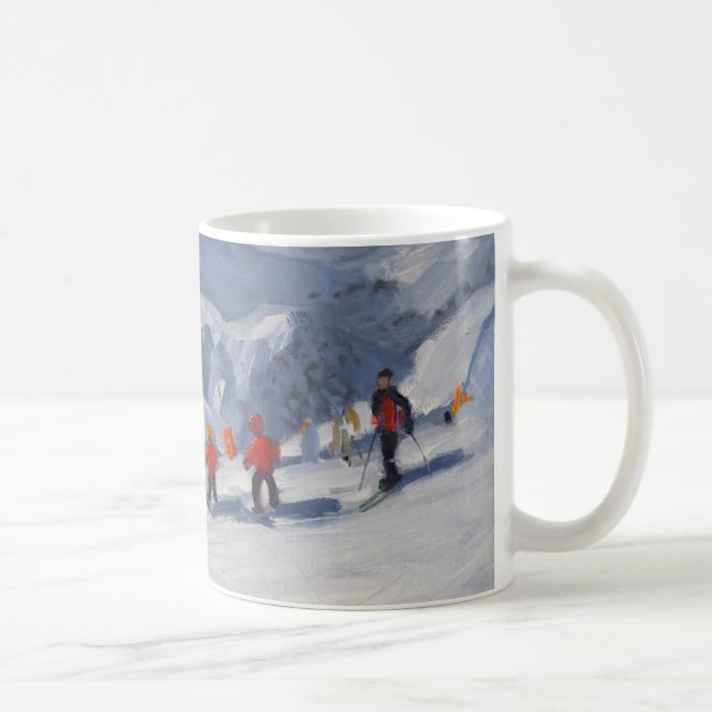 Caneca De Café Escola Tignes 2009 do esqui (Direita)