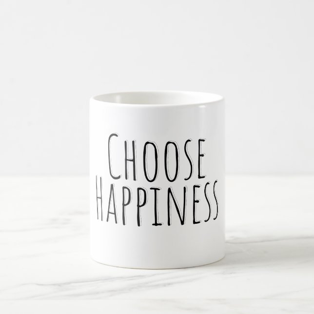 Caneca De Café Escolha a felicidade nº 1 (Centro)