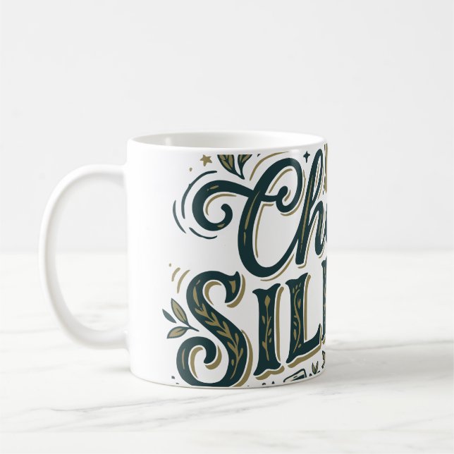Caneca De Café Escolha o Silêncio (Esquerda)