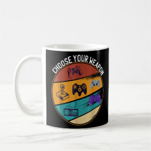 Caneca De Café Escolha seu jogo de consola de jogos de vídeo com