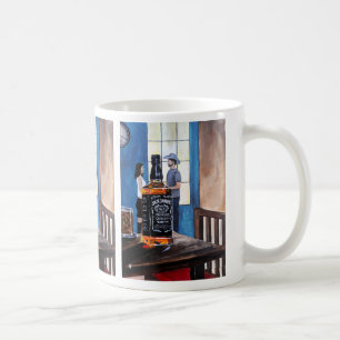 Caneca De Café Escolhendo Pintura do Texas por Alfred Fox