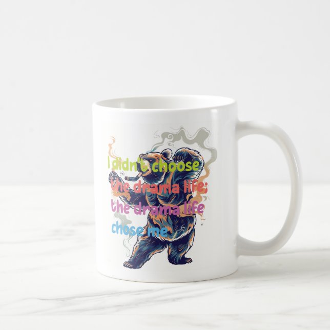 Caneca De Café Escolhido por Drama (Direita)