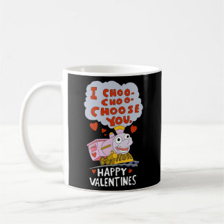 Caneca De Café Escolho Escolher Você Treinar Corações de Amor