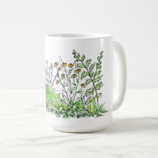 Caneca De Café Esconda nas flores
