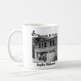 Caneca De Café Esconderijo Bonnie & de Clyde do Joplin