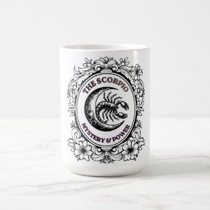 Caneca De Café Escorpião Místico Mestre da Arte do Mistério