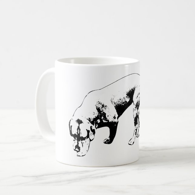 Caneca De Café Escoteiro de outono em Tinta (Frente Esquerda)