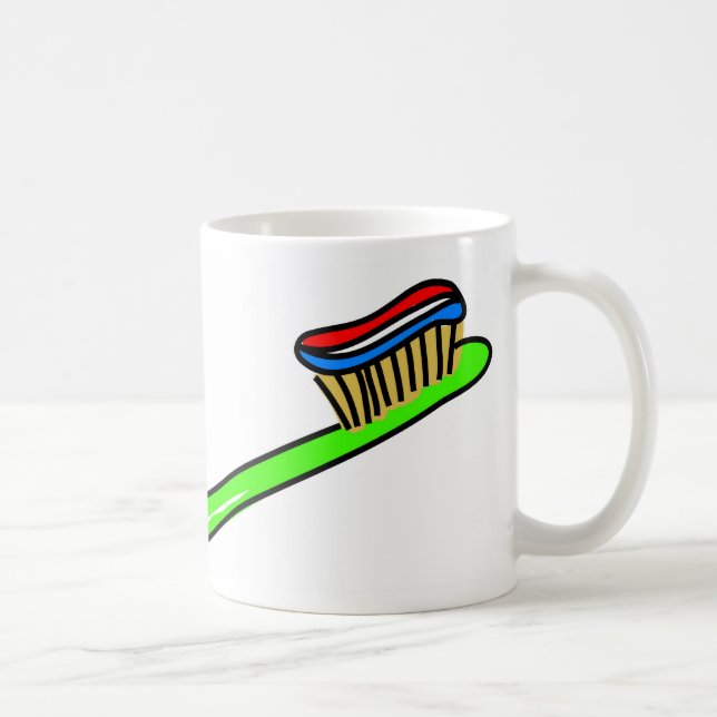 Caneca De Café Escova de dentes (Direita)
