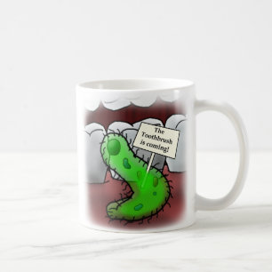Caneca De Café escova de dentes
