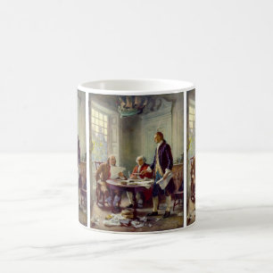 Caneca De Café Escrevendo da declaração de independência