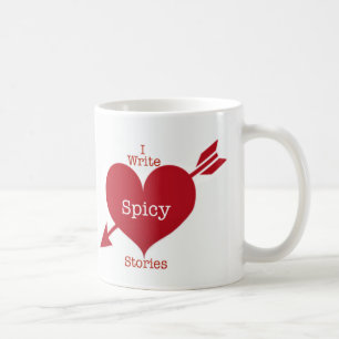 Caneca De Café Escrevo Histórias Espicosas Coffee Mug
