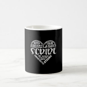 Caneca De Café Escriba, registro ER para registros médicos