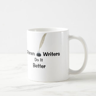 Caneca De Café Escritores das mulheres melhora