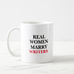 Caneca De Café Escritores de Casado de Mulheres Reais