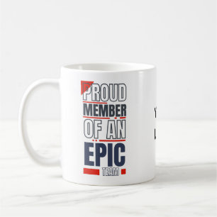 Caneca De Café Escritório de Motivação do Trabalho em equipe de L