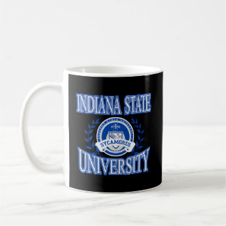 Caneca De Café Escritório do Estado de Indiana Sycamores Laurels