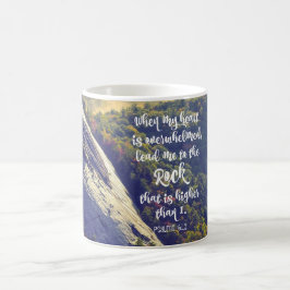Caneca De Café Escritura de Salmos de Computação Inspiracional