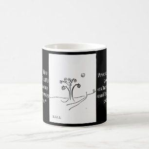 Caneca de café escritural