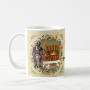 Caneca De Café Escudo de Brasão de Família Sobrenome