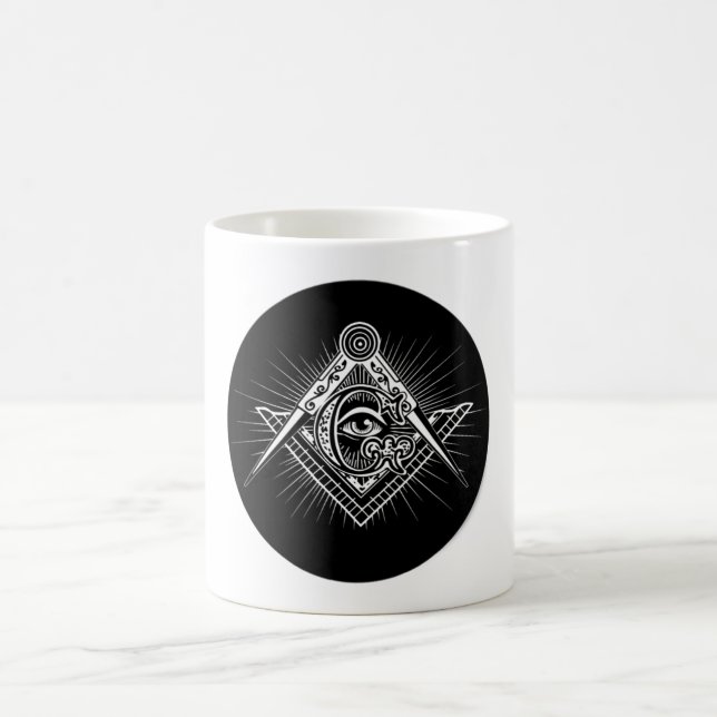 Caneca De Café Escuridão à luz (Centro)