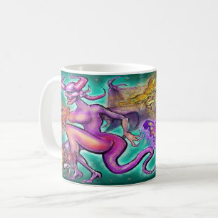 Caneca De Café Escuro n Fae claro