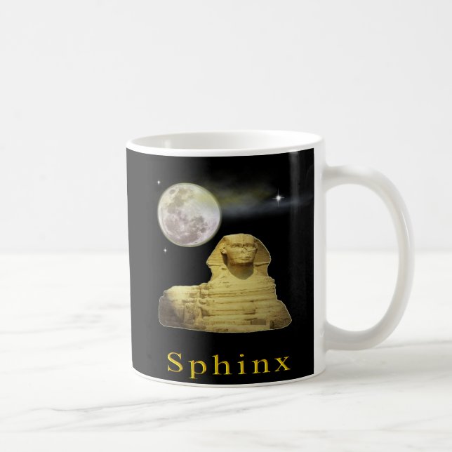 Caneca De Café Esfinge à noite (Direita)