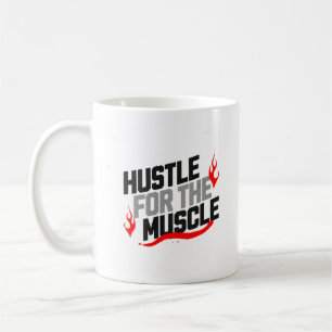 Caneca De Café Esforce-se Pelo Músculo Ginásio Motivacional