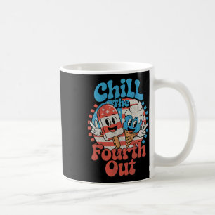 Caneca De Café Esfrie O Quarto Fora Divertido 4 De Julho Patrióti