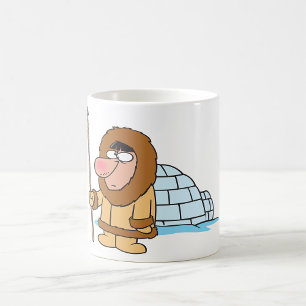 Caneca De Café Eskimo E Igloo Coffee Mug