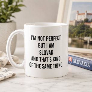 Caneca De Café Eslováquia engraçada